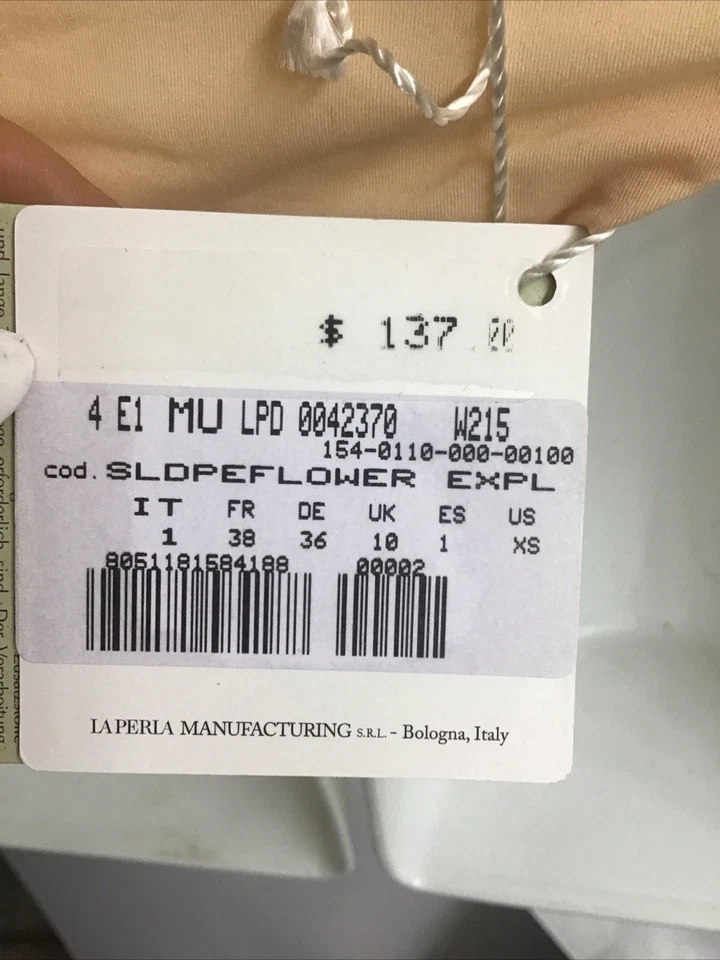 Conjunto de bragas sujetador la perla nude melocotón lila bordado floral nuevo con etiquetas talla 34B Foto 4 de 4