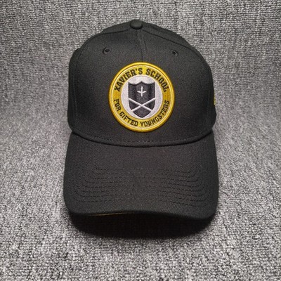 New Era X-Men Xavier's School 39THIRTY Stretch-Fit Baseball Cap Black