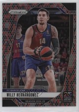 2024-25 Panini Prizm Turkish Airlines EuroLeague Snakeskin Willy Hernangomez v9t