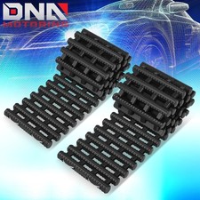 2 Pcs 10 Ton 48 For Cars Trucks Sand Snow Recovery Traction Tracks Mats Black