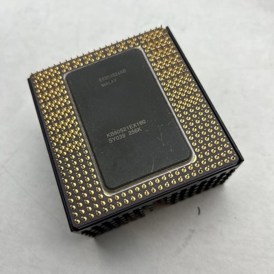 Intel Pentium Pro 180 MHz w/ Heatsink Socket 8 CPU Processor KB80521EX180 SY039