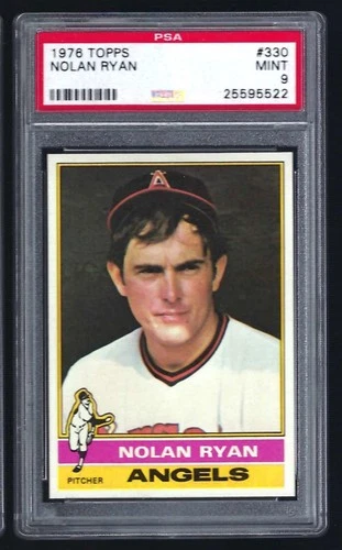1976 Topps #330 Nolan Ryan PSA 9