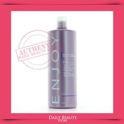 Enjoy Luxe Sulfate Free Luxury Shampoo 33oz NEW FASTSHIP