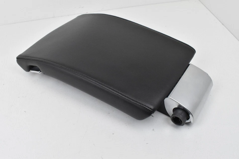 2011-2013 Volvo S60 XC60 Center Console Black Leather Lid Armrest Assembly OEM - Image 4 of 4