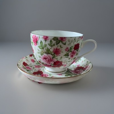 MAXWELL & WILLIAMS  Kaffeegedeck          '' ROSE BUD '' Fine Bone China