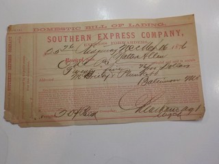 Indian Wars Document 1876 Military Hostility Riotous Ridgeway North Carolina