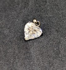 Fashion jewelry artifical hearty diamond necklace pendants