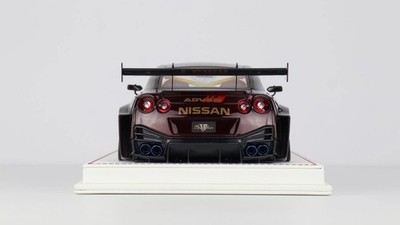 Nissan R35 GT-RR LBWK (Wine Red) [Davis & Giovanni] 1/18 scale | eBay