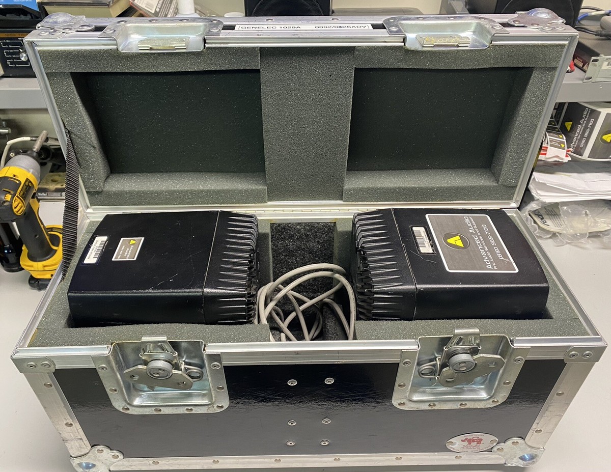 Pair Genelec 1029A 2 way Studio Monitors | eBay