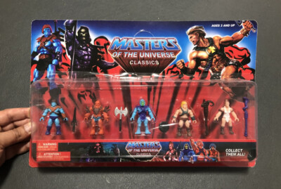 Masters of the Universe MOTU mini figures set bootleg Knock Off He