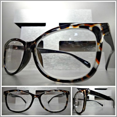 Da Donna Vintage 60s Rétro Gatto Occhio Stile Lettura Occhiali Leopardo  Cornice | eBay