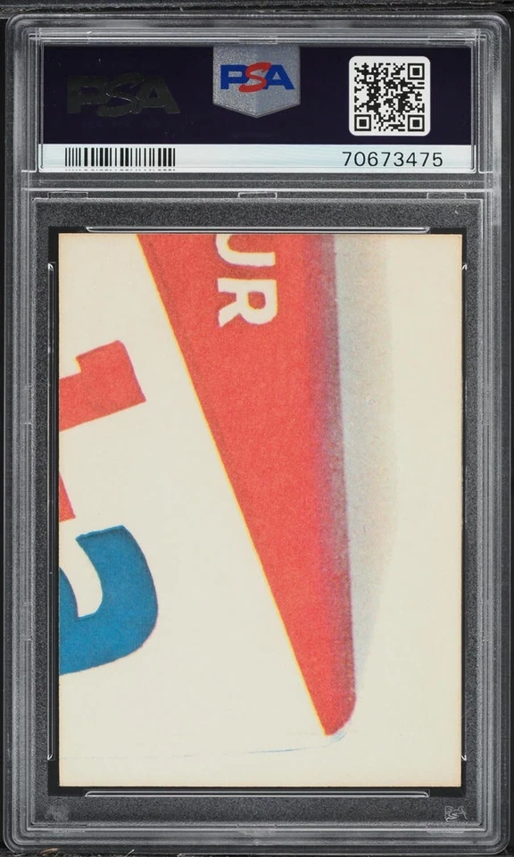 1979 Topps Wacky Packs Reissue L'oggs #66 PSA 8 - Image 2 of 2