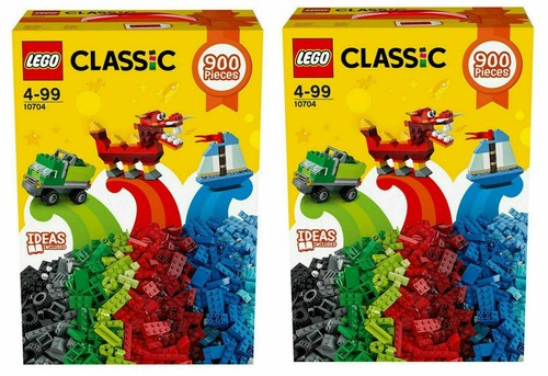 Lego 10704 Classic Large Creative Box X 2, Mixed Colors Sizes Bricks 1800 pieces - Picture 1 of 1