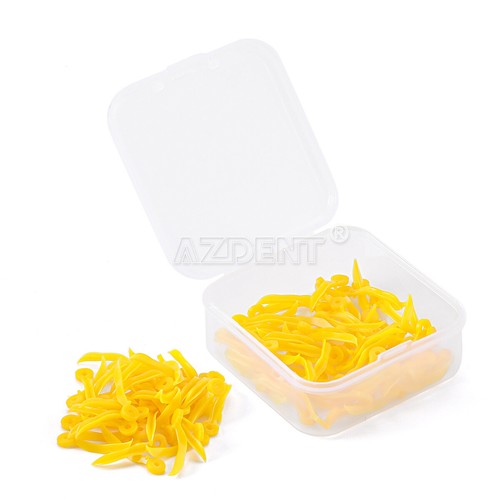 Dental Plastic Wedges Concave Design Arc Diastema Wedge/Matrix Bands Inch 0.04mm - Picture 22 of 51