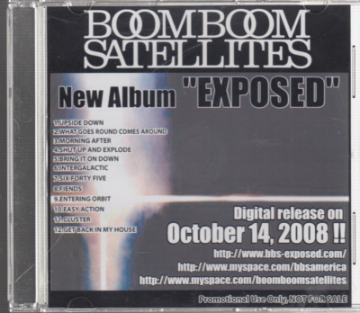 boom boom satellites exposed cd promo | eBay