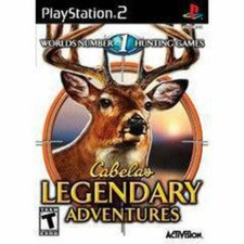 Cabela's Legendary Adventures (PlayStation 2 PS2) Disc Only Near Mint Tested!