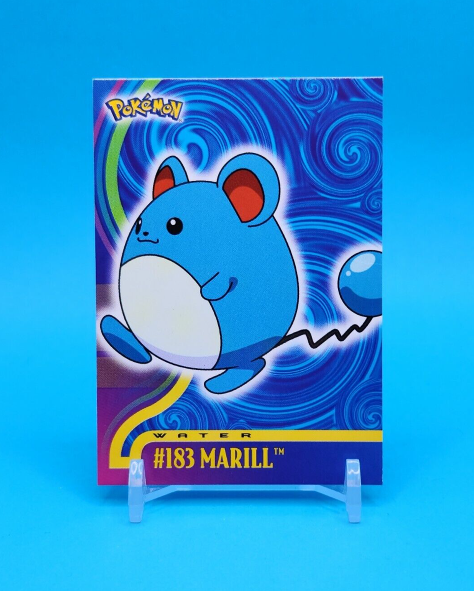 Pokemon Card - Marill #183 - Johto Series - Topps | eBay