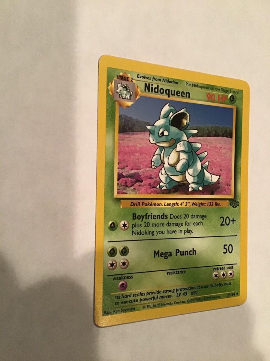 Nidoqueen 23/64 Jungle Set RARE Pokemon Card Non Holo | eBay