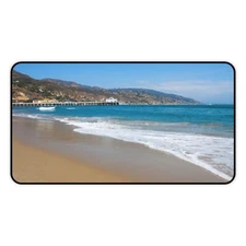 California Beach Desk Pad Protector, Desk Mat, Laptop Desk Pad,Computer Desk Mat