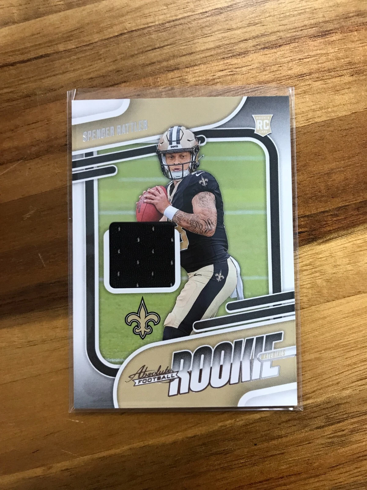 Spencer Rattler trading card