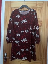 Mango Floral Dress Size L