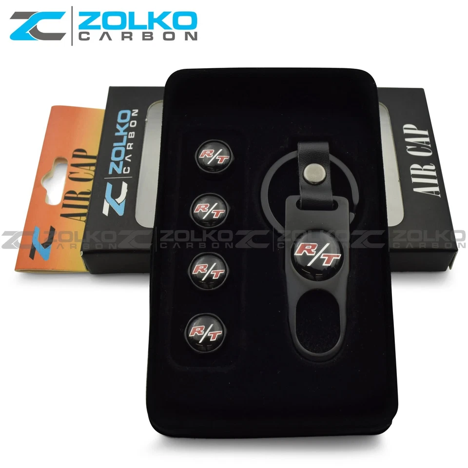 TAPAS DE VÁSTAGO DE VÁLVULA + LLAVERO RUEDA NEUMÁTICO NEGRO - VENDEDOR DE EE. UU. Foto 3 de 4