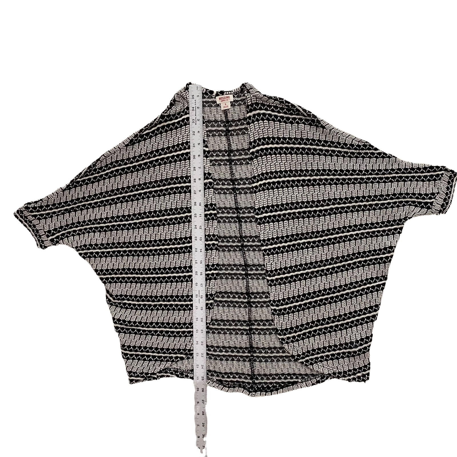 Mossimo Geometric Pattern Knitted Cardigan/Cover … - image 6