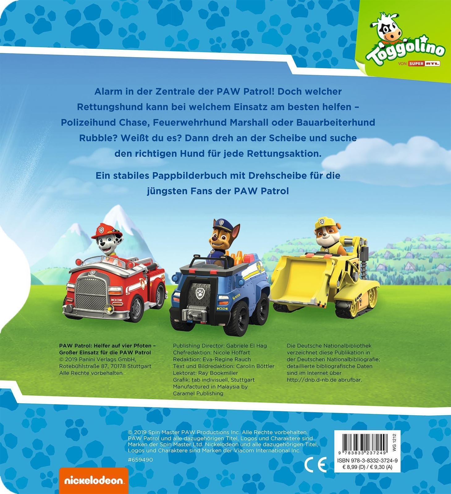 Thumbnail - Paw Patrol: Großer Einsatz Für Die Paw Patrol | Pappbilderbuch Mit