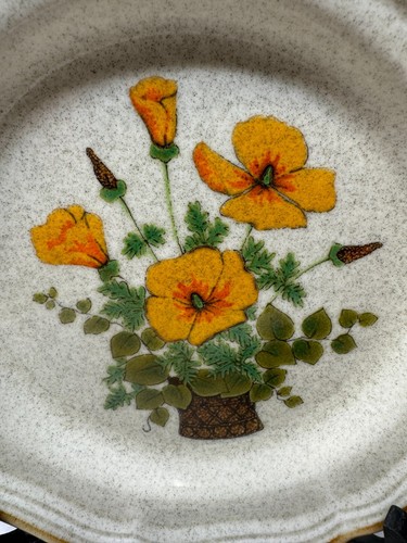 Vintage MIKASA Garden Club PETUNIAS EC401 ***DINNER AND BREAD PLATES*** - Picture 4 of 21