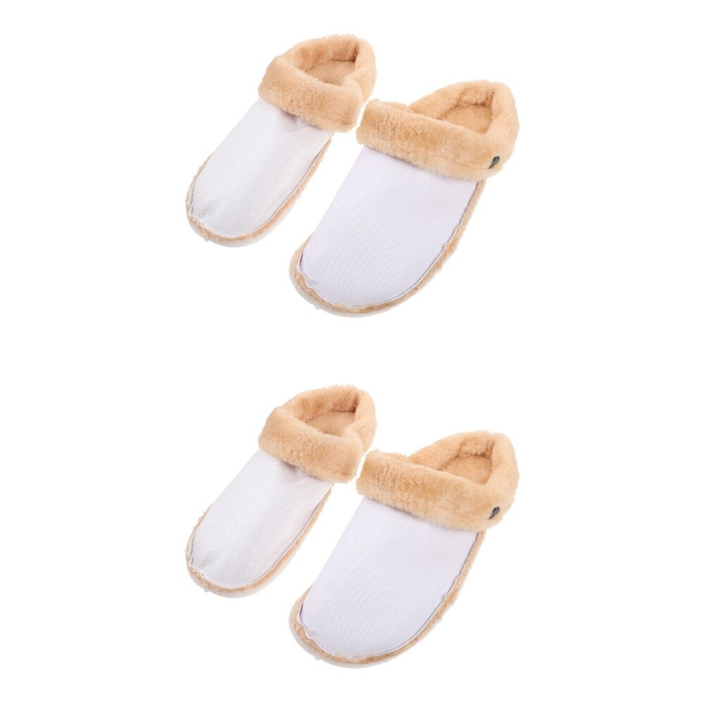 APL 2 Paia Pantofole Invernali in Pile Guanti con Fodera in Velluto Uomo