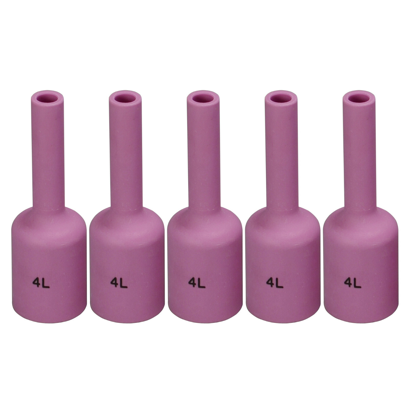 TIG Gas Lens Alumina Nozzle Ceramic Cup Long 54N18L Fit SR DTA DB WP17 18 26 5pk