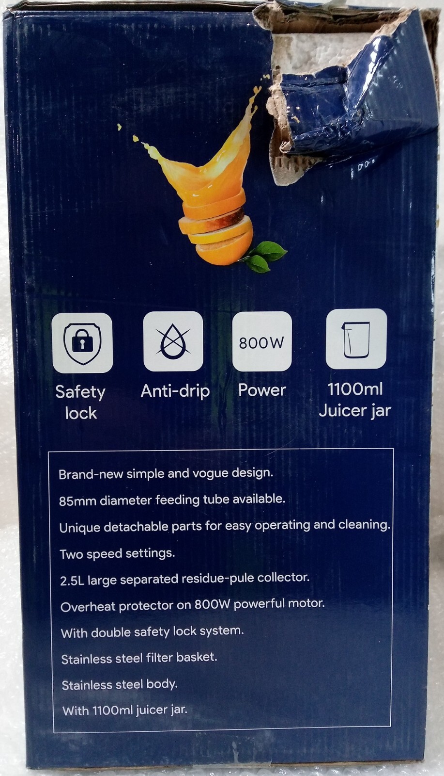 Bagotte Juice Extractor DB002 800W eBay