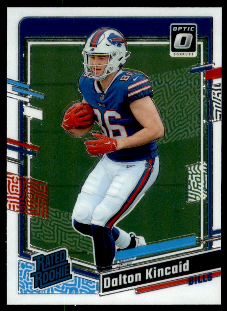 2023 DONRUSS OPTIC DALTON KINCAID ROOKIE BUFFALO BILLS #211