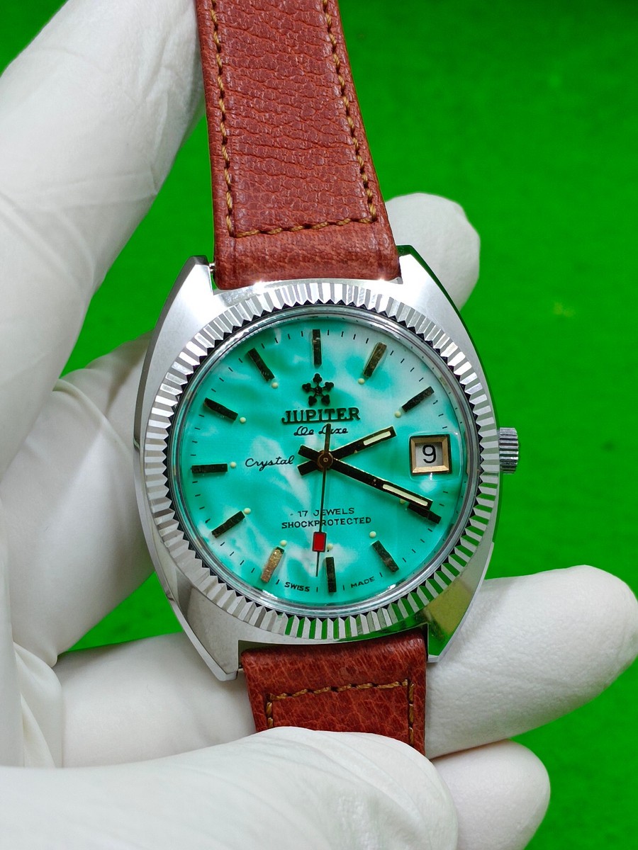 Jupiter SHOCKPROTECTED watch 17 Jewels Date Indicator Mechanical