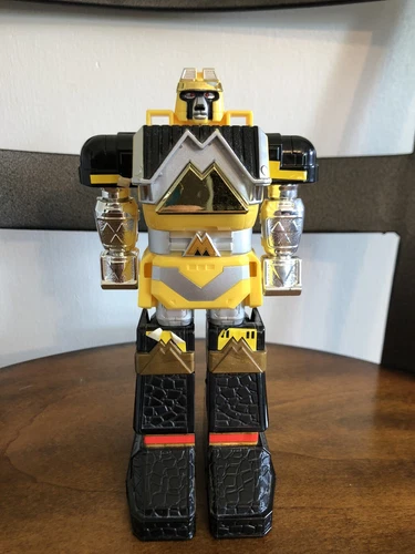 Vintage 1995 Power Rangers Yellow Deluxe Shogun Megazord Figure