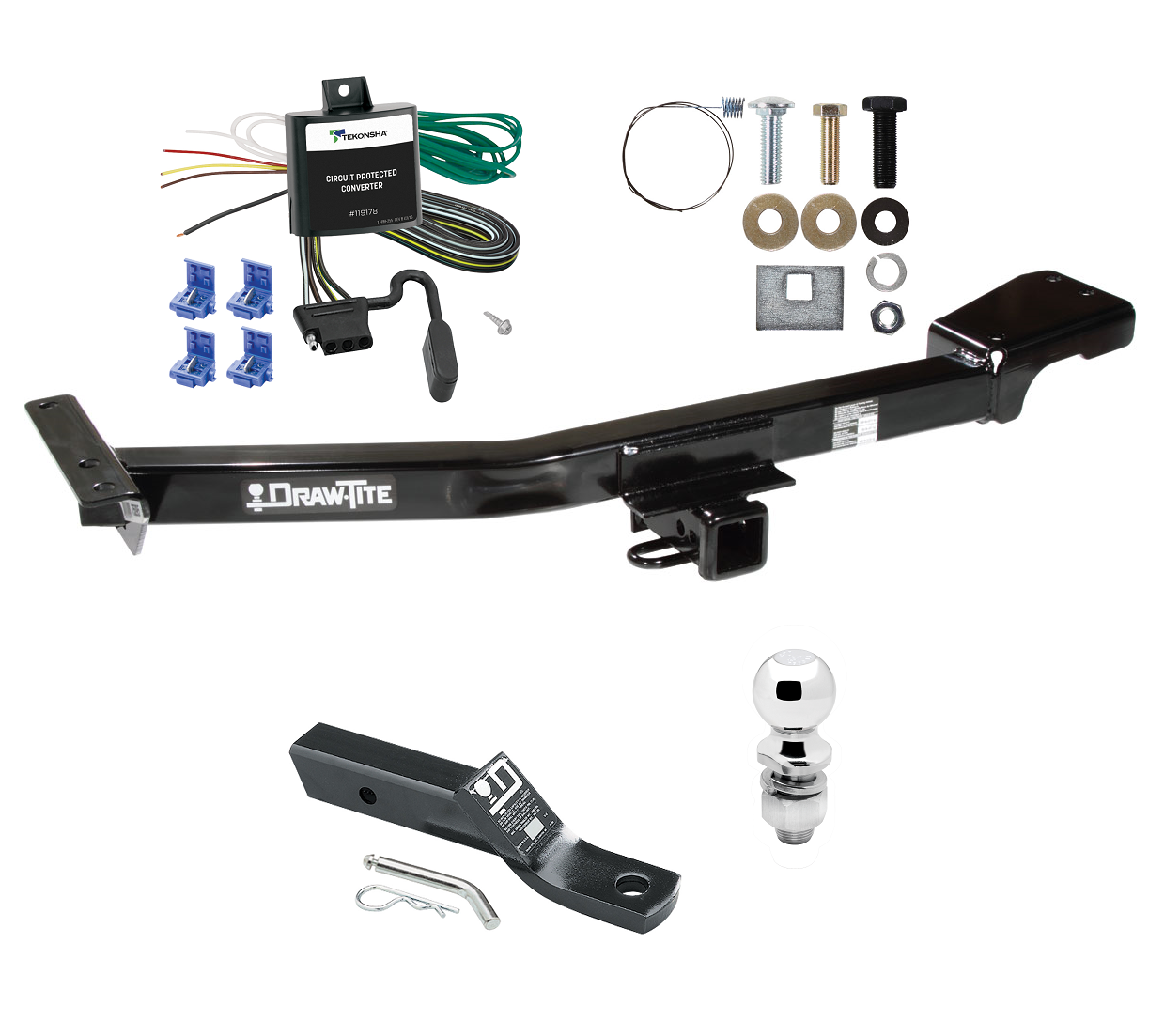 Trailer Tow Hitch For 0007 Toyota Land Cruiser Lexus LX470 Pkg Wiring