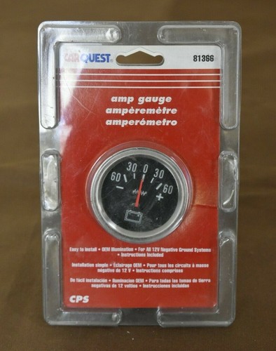 CARQUEST 81366 AMP GAUGE