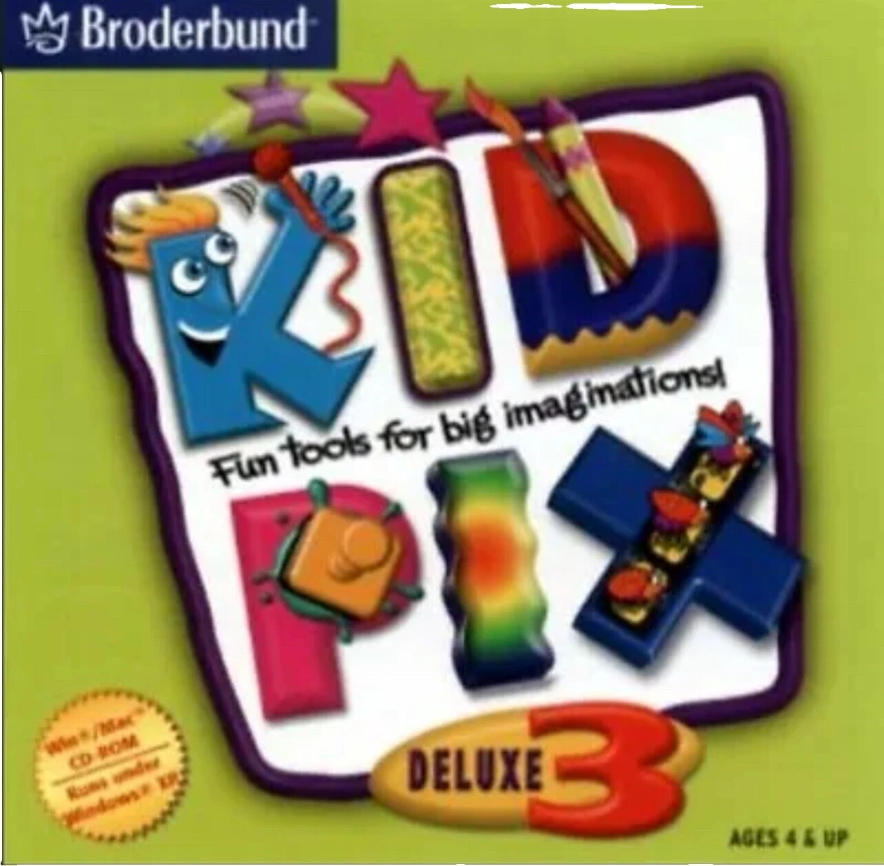 Software de aprendizaje temprano Broderbund para Niños