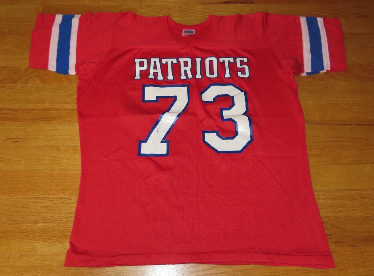Vintage Rawlings JOHN HANNAH No 73 NEW ENGLAND PATRIOTS (MED