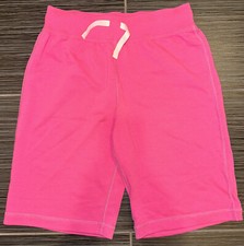 NWT Hanna Andersson 150 (12) Bright Basics Pink  French Terry Sweat Shorts