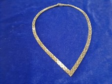 16" Diamond Cut Sterling Silver Necklace 30 grams