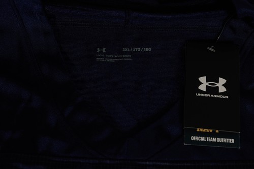 Roger Staubach Navy Midshipmen Under Armour Football Jersey 3XL Blue #12 NWT - Picture 3 of 6