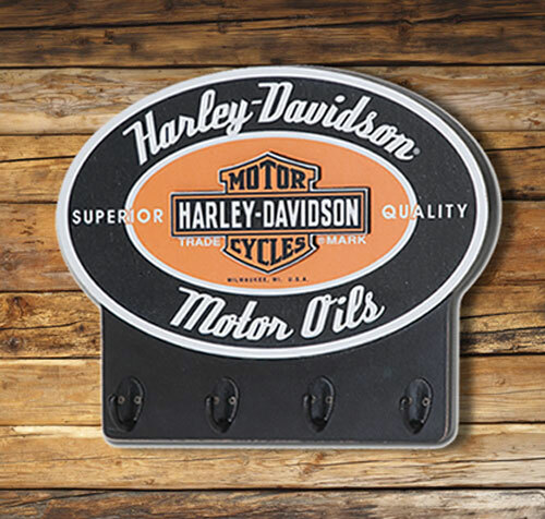 De la Caída Llaves Puerta Pared Harley Davidson Ganchos Entrada Casa Oficina Pub - Imagen 5 de 12