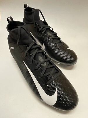 Nike Vapor Untouchable Pro 3 D Football Cleats Black AO3022  display picture 3