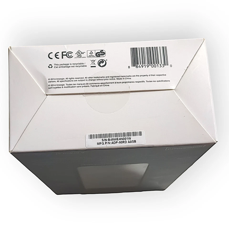 Cargador universal para computadora portátil Innergie PowerGear 90 W 19,5 V/4,7 A ~ 9 puntas Foto 2 de 4