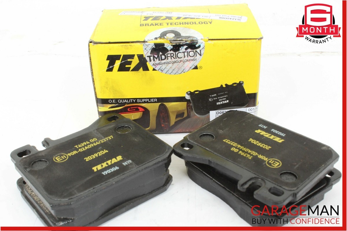Textar 2039204 Brake Pad Set For Mercedes Benz | eBay