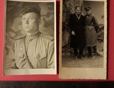 2 Fotos  Soviet Russian RED ARMY  RKKA - 1942-45 Military   order