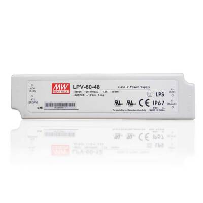 LPV-60-48 | Mean Well LPV Series 60W 48V CV Mode Power Supply