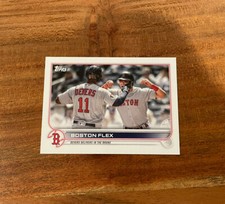 Boston Flex Rafael Devers 2022 Topps On Demand Mini NRMT+ Limited PR / Red Sox