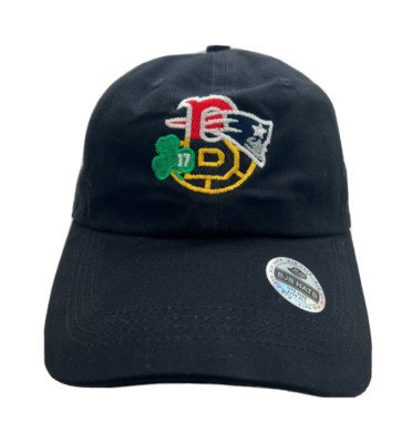 Golfer Boston 4 Teams Baseball Hat ,cap  Patriots , Bruins , Red Sox , Celtics 